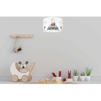 Children's ceiling light BEARS 1xE27/60W/230V