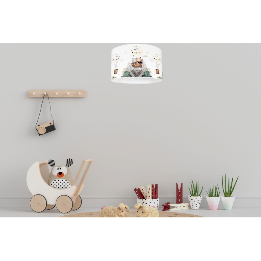 Children's ceiling light BEARS 1xE27/60W/230V