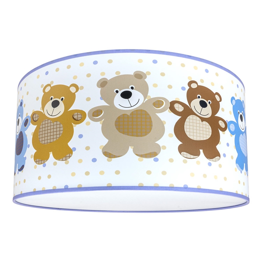 Children's ceiling light BEARS 2xE27/60W/230V white