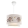 Children's ceiling light CANDY 1xE27/40W/230V white/grey