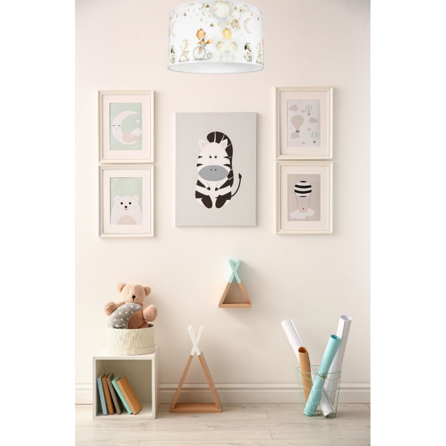 Children's ceiling light CIRCUS 1xE27/60W/230V