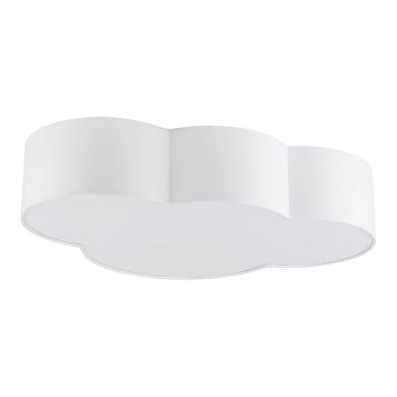 Children's ceiling light CLOUD 4xE27/15W/230V white