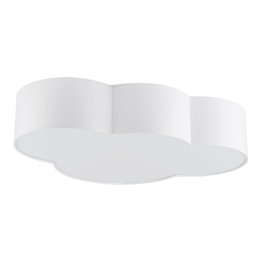 Children's ceiling light CLOUD 4xE27/15W/230V white