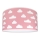 Children's ceiling light CLOUDS PINK 2xE27/60W/230V pink