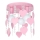 Children's ceiling light ELZA hearts 3xE27/60W/230V pink