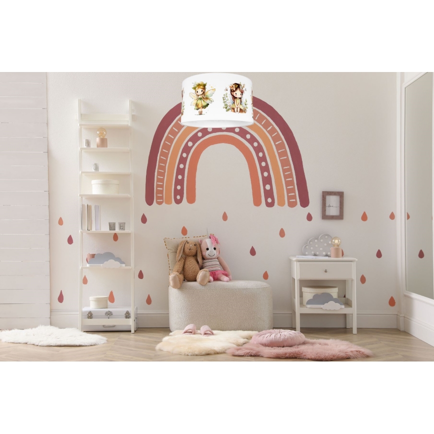 Children's ceiling light FAIRIES 1xE27/60W/230V