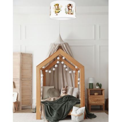 Children's ceiling light FAIRIES 1xE27/60W/230V