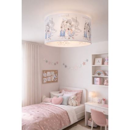 Children's ceiling light GIRLS VIBES 1x E27/60W/230V Ø 40 cm Paris