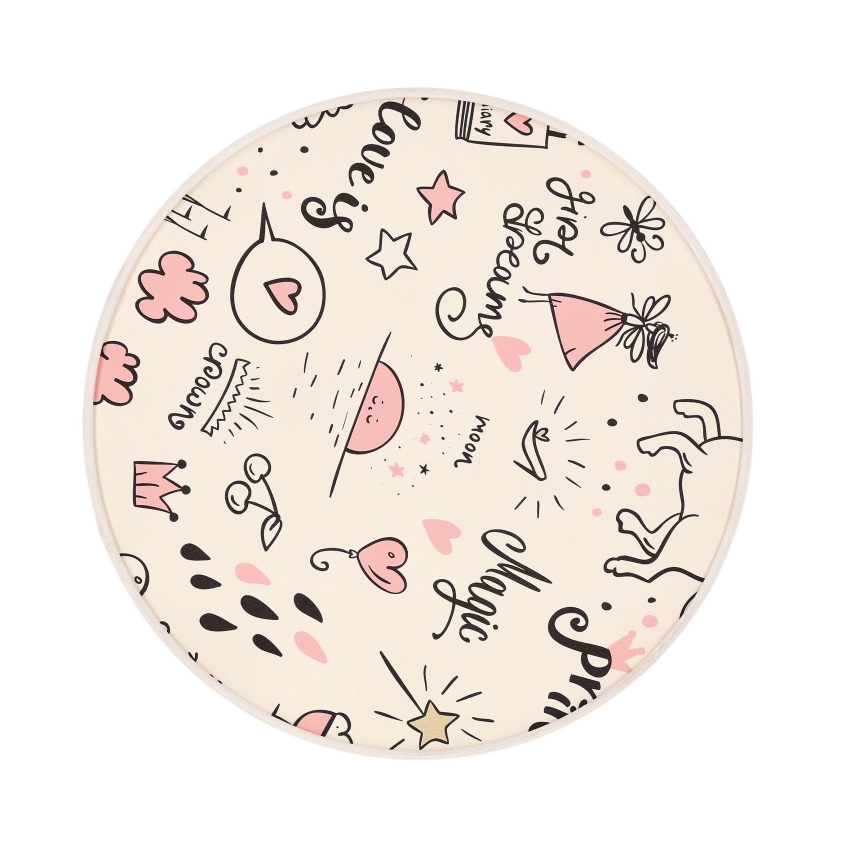 Children's ceiling light KIDDY 2xE27/40W/230V beige/pink