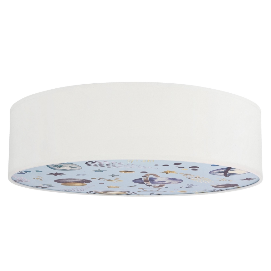 Children's ceiling light KIDDY 2xE27/40W/230V white/blue