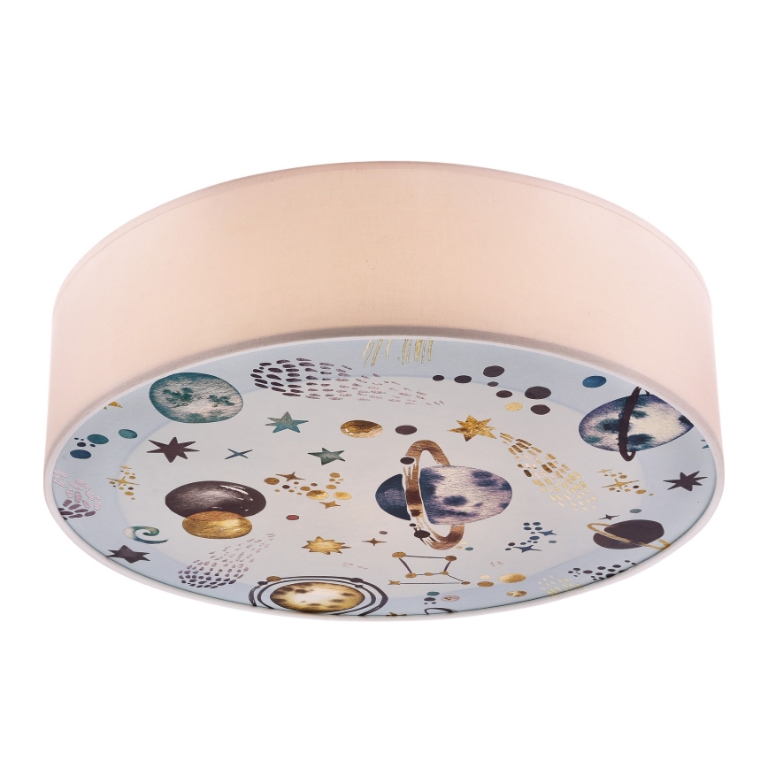 Children's ceiling light KIDDY 2xE27/40W/230V white/blue