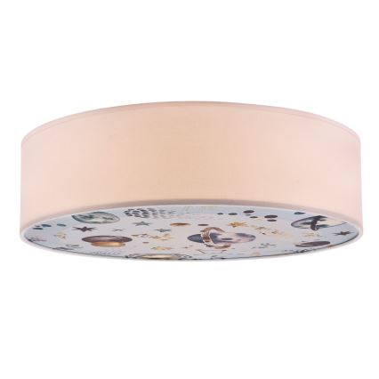 Children's ceiling light KIDDY 2xE27/40W/230V white/blue