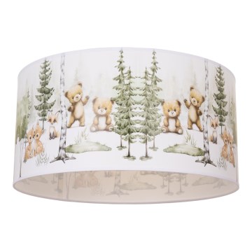 Children's ceiling light KIDS ROOM 1xE27/60W/230V, diameter 40 cm, playful animal design