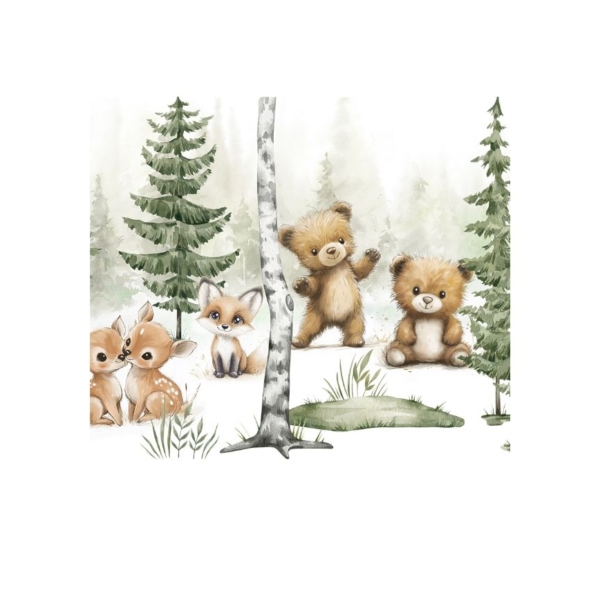 Children's ceiling light KIDS ROOM 1xE27/60W/230V, diameter 40 cm, playful animal design