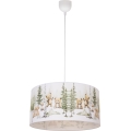 Children's ceiling light KIDS ROOM 1xE27/60W/230V Ø 40 cm, animal-themed