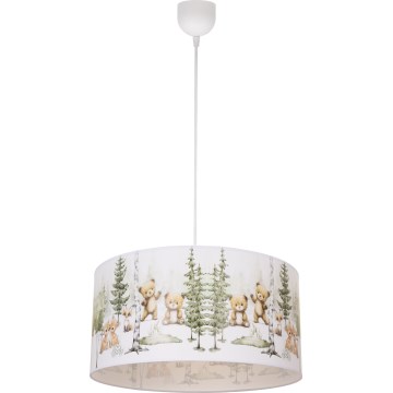 Children's ceiling light KIDS ROOM 1xE27/60W/230V Ø 40 cm, animal-themed