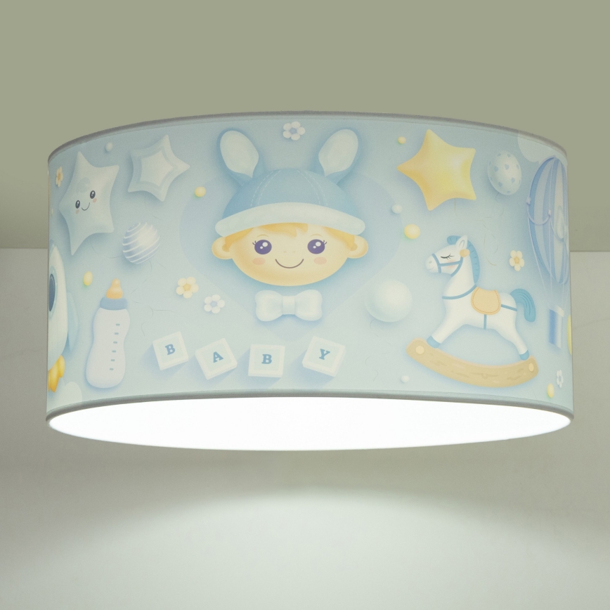 Children's ceiling light KIDS ROOM 1xE27/60W/230V Ø 40 cm Astronaut