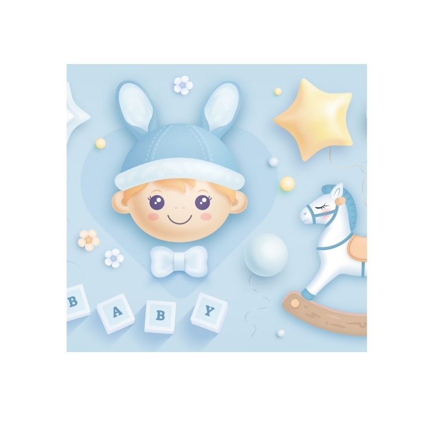 Children's ceiling light KIDS ROOM 1xE27/60W/230V Ø 40 cm Astronaut