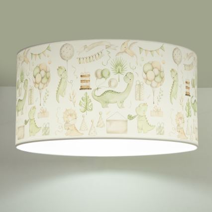Children's ceiling light KIDS ROOM 1xE27/60W/230V Ø 40 cm dinosaur-themed