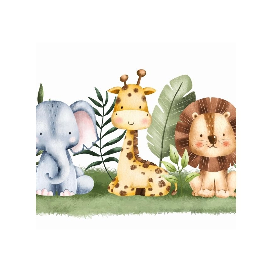 Children's ceiling light KIDS ROOM 1xE27/60W/230V Ø 40 cm Jungle