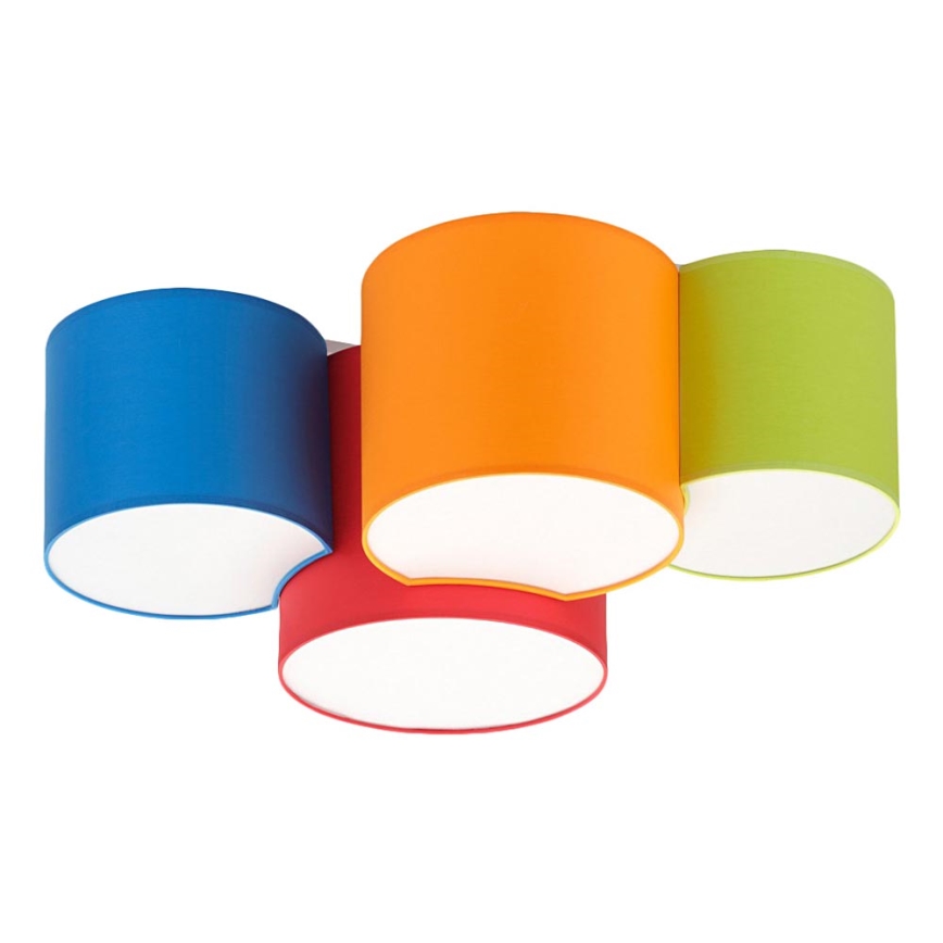 Children's ceiling light MONA KIDS 4xE27/15W/230V