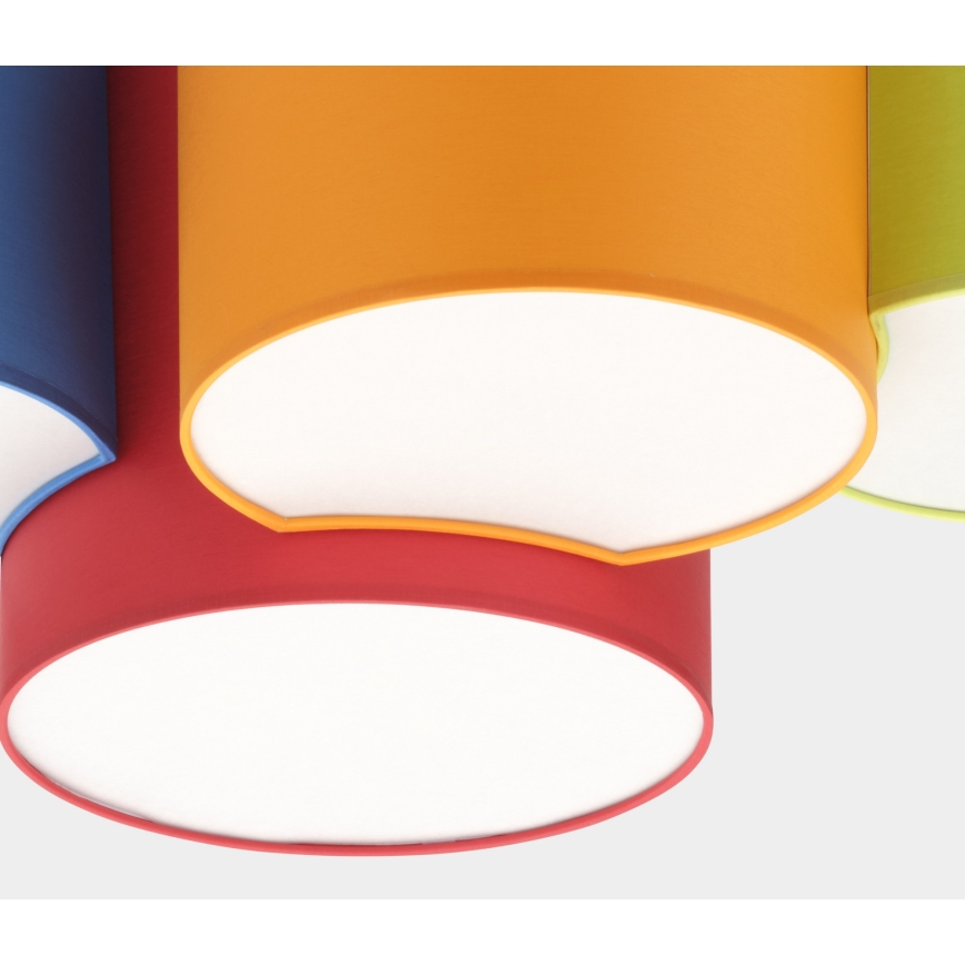 Children's ceiling light MONA KIDS 4xE27/15W/230V
