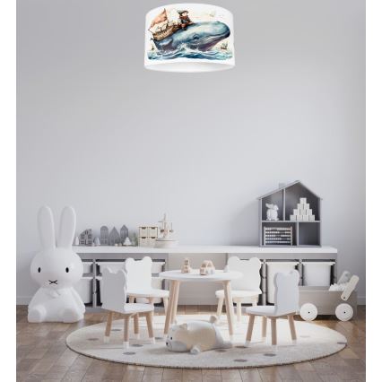 Children's ceiling light OCEAN 1xE27/60W/230V