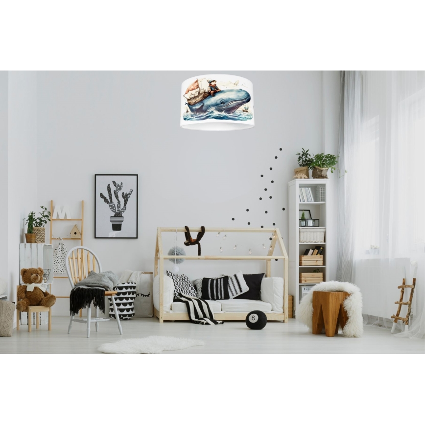 Children's ceiling light OCEAN 1xE27/60W/230V