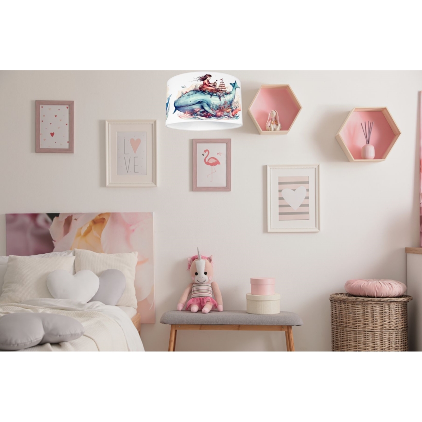 Children's ceiling light OCEAN 1xE27/60W/230V