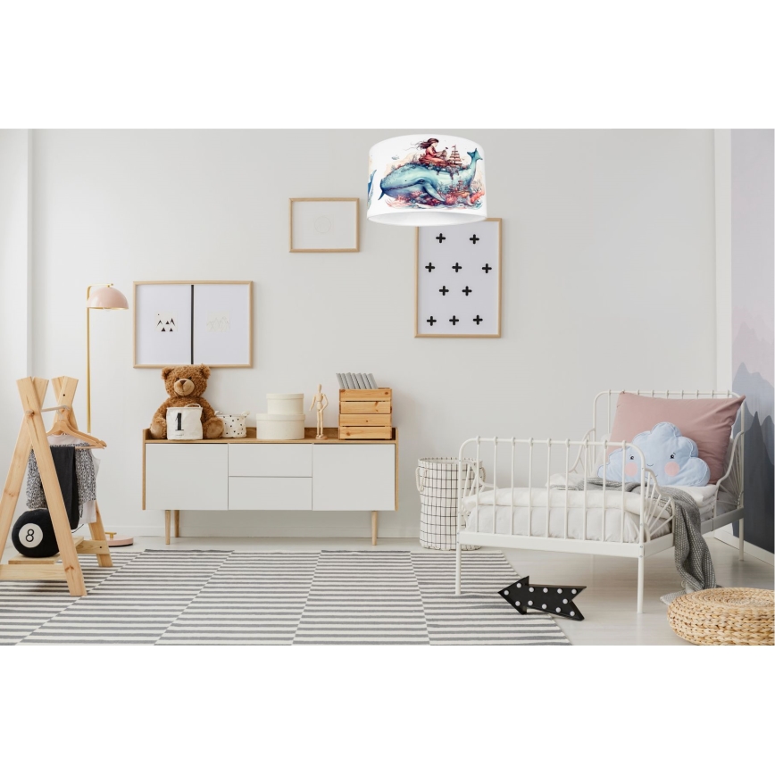 Children's ceiling light OCEAN 1xE27/60W/230V