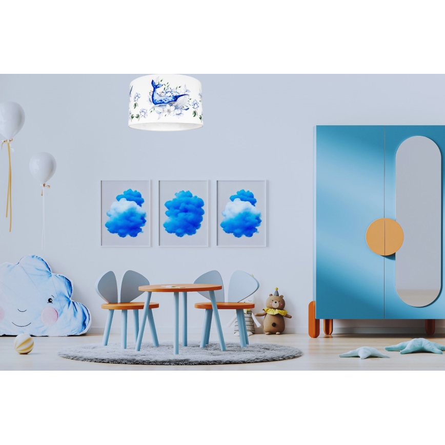 Children's ceiling light OCEAN 1xE27/60W/230V