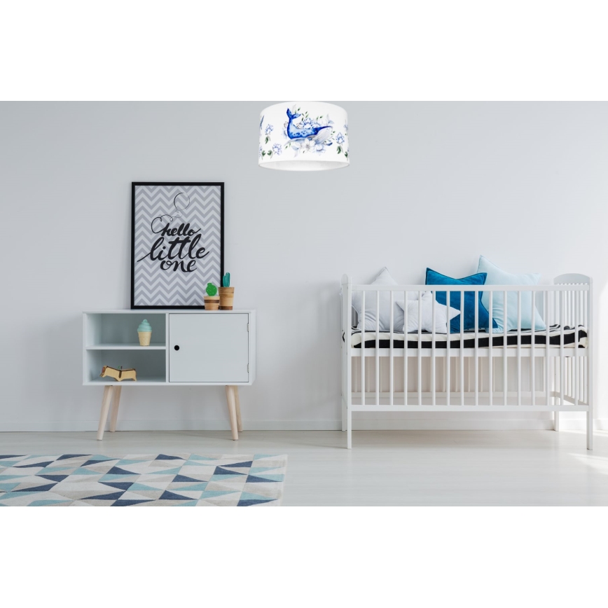 Children's ceiling light OCEAN 1xE27/60W/230V
