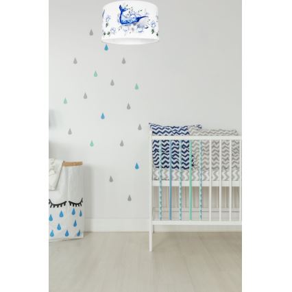 Children's ceiling light OCEAN 1xE27/60W/230V