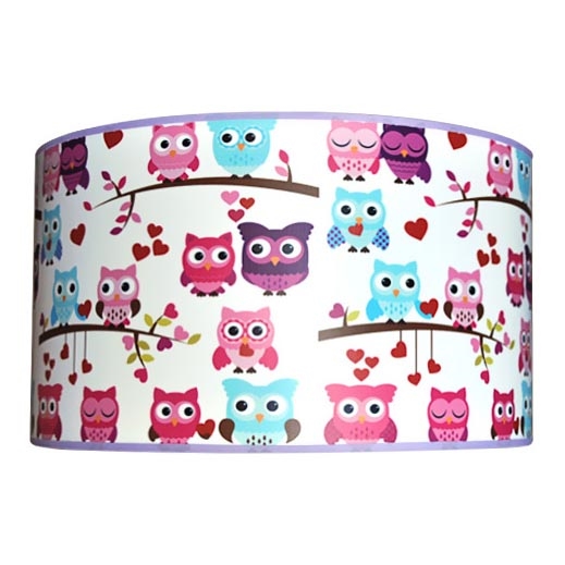 Children's ceiling light OWLS 2xE27/60W/230V