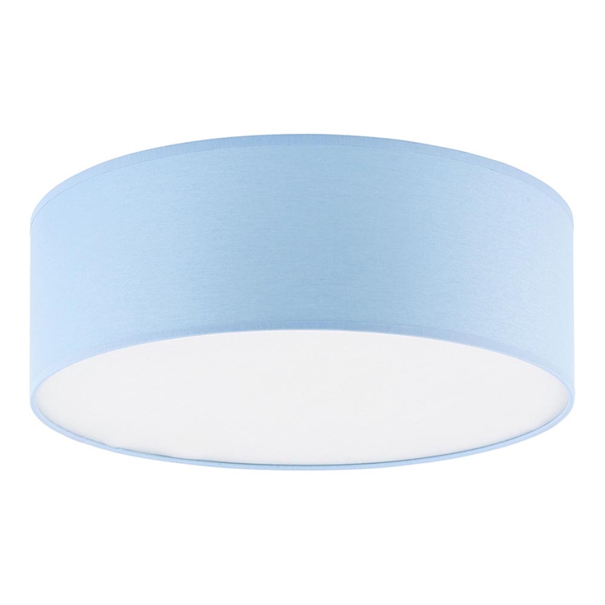 Children's ceiling light RONDO KIDS 4xE27/15W/230V blue