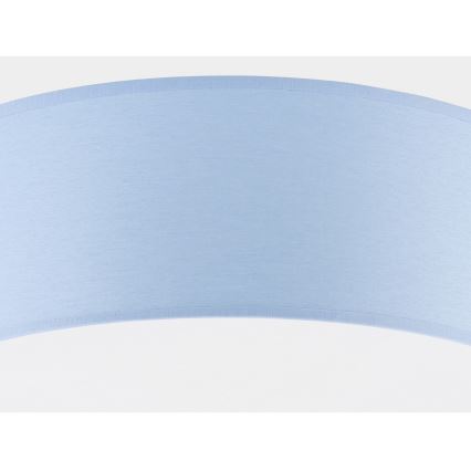 Children's ceiling light RONDO KIDS 4xE27/15W/230V blue