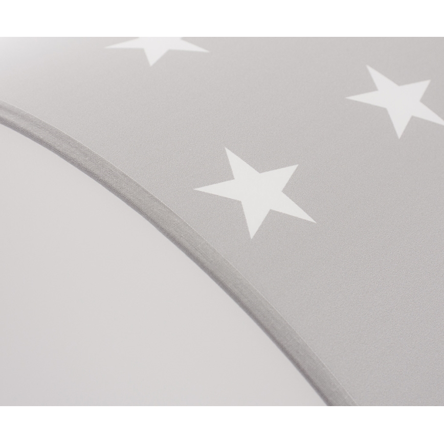 Children's Ceiling light STARS GREY 2xE27/60W/230V grey
