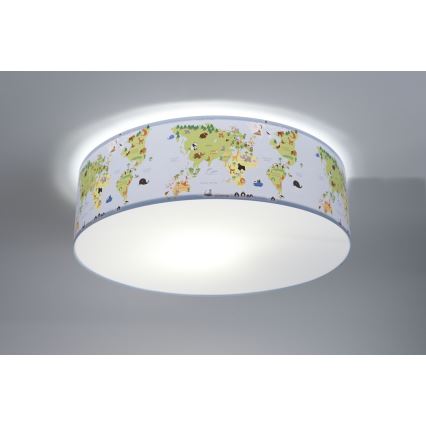 Children's ceiling light SWEET DREAMS 2xE27/60W/230V d. 40 cm