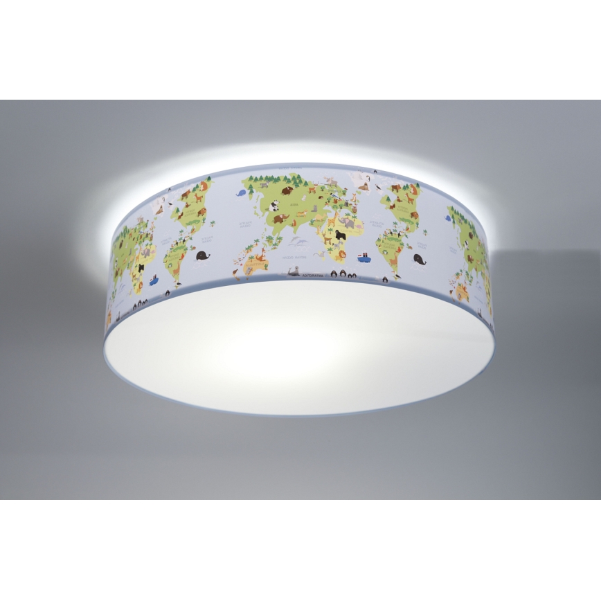 Children's ceiling light SWEET DREAMS 2xE27/60W/230V d. 40 cm
