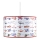 Children's chandelier AIRPLANES 1xE27/60W/230V