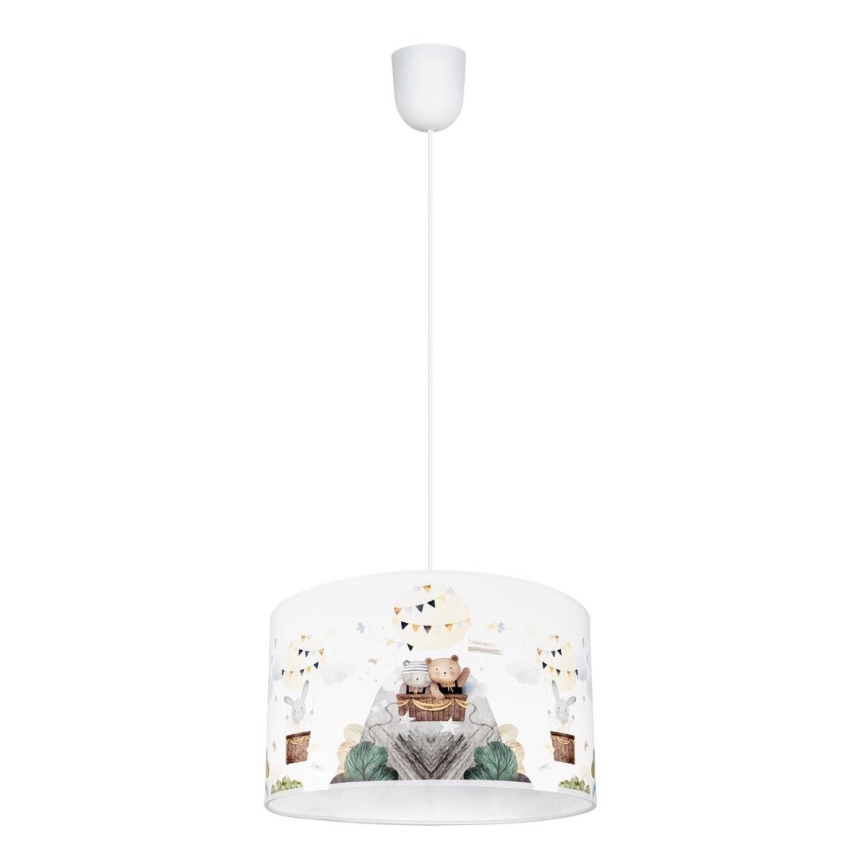 Children's chandelier BEARS 1xE27/60W/230V