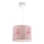 Children's chandelier CANDY 1xE27/40W/230V pink