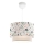 Children's chandelier CANDY 1xE27/40W/230V white/multicolored