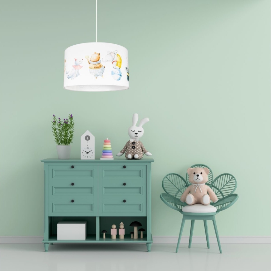 Children's chandelier CIRCUS 1xE27/60W/230V