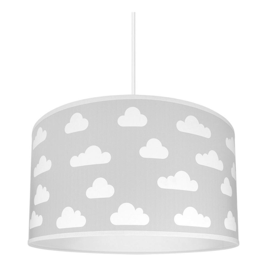 Children's chandelier CLOUDS 1xE27/60W/230V