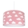 Children's Chandelier CLOUDS PINK 1×E27/60W/230V