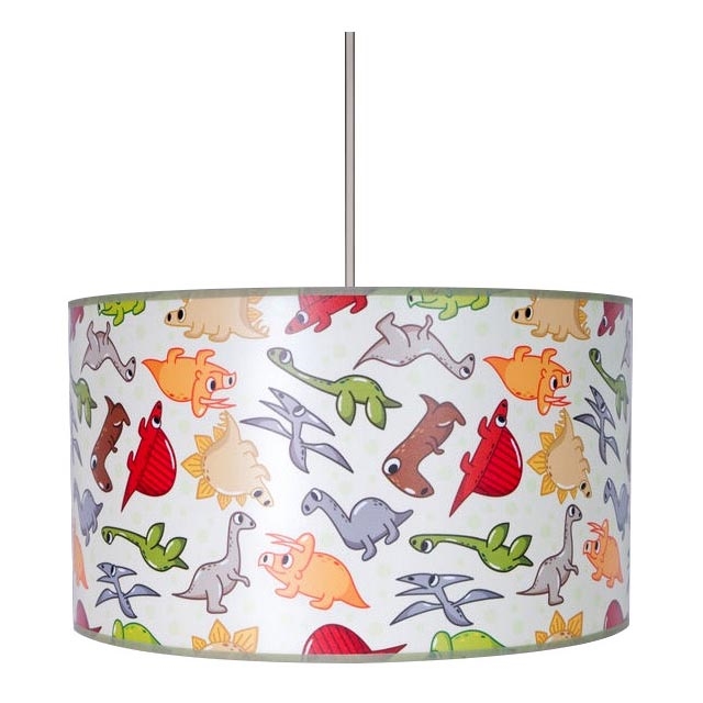 Children's chandelier DINO 1xE27/60W/230V