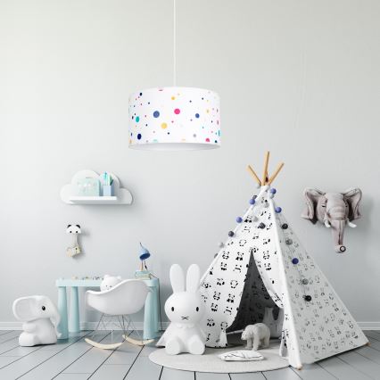 Children's chandelier DRUKI 1xE27/60W/230V