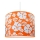 Children's chandelier FLOWERS 1xE27/60W/230V orange