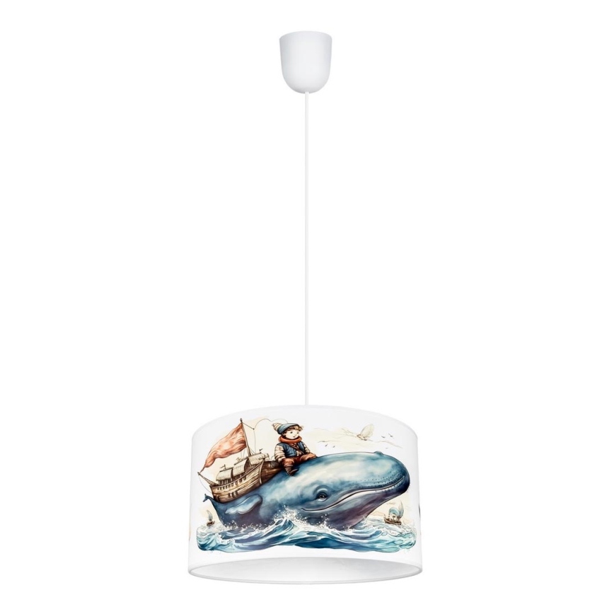 Children's chandelier OCEAN 1xE27/60W/230V